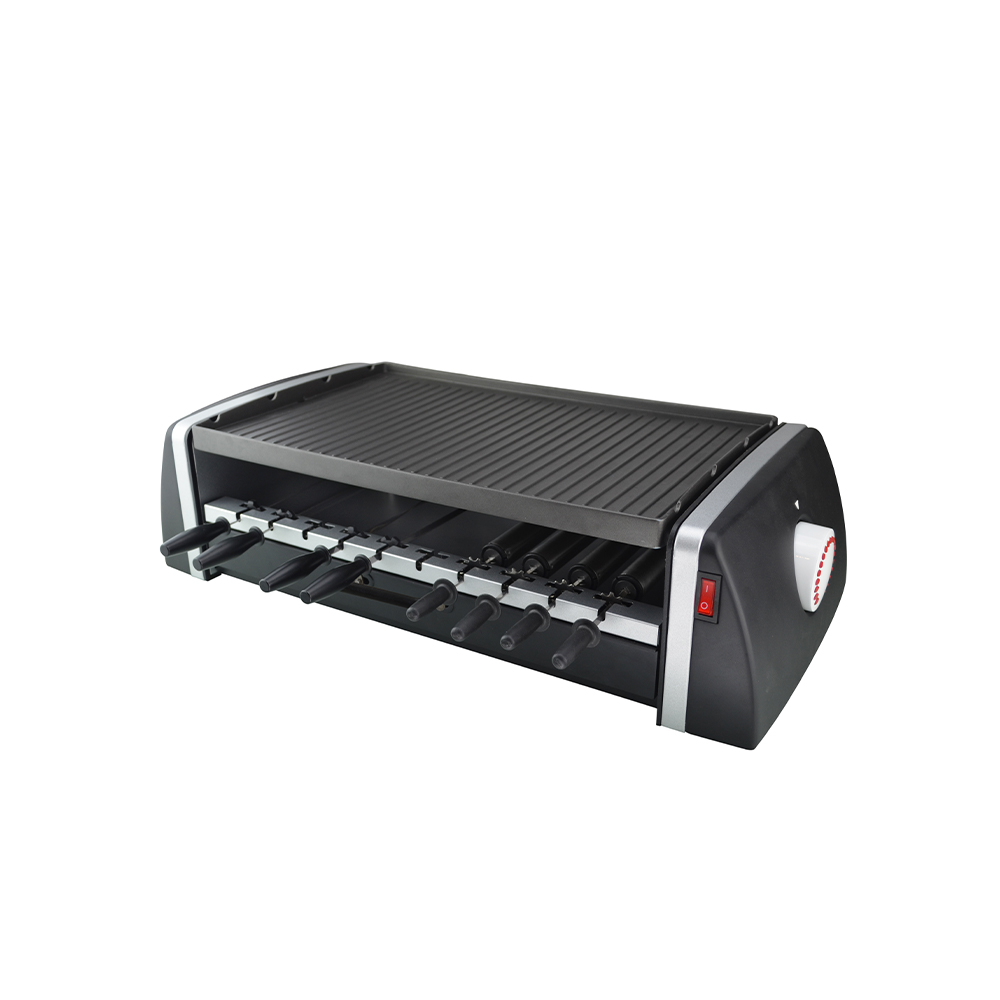 شواية طاولة متعددة الاستخدامات من الفولاذ المقاوم للصدأ SC-T1088 / 3 في 1